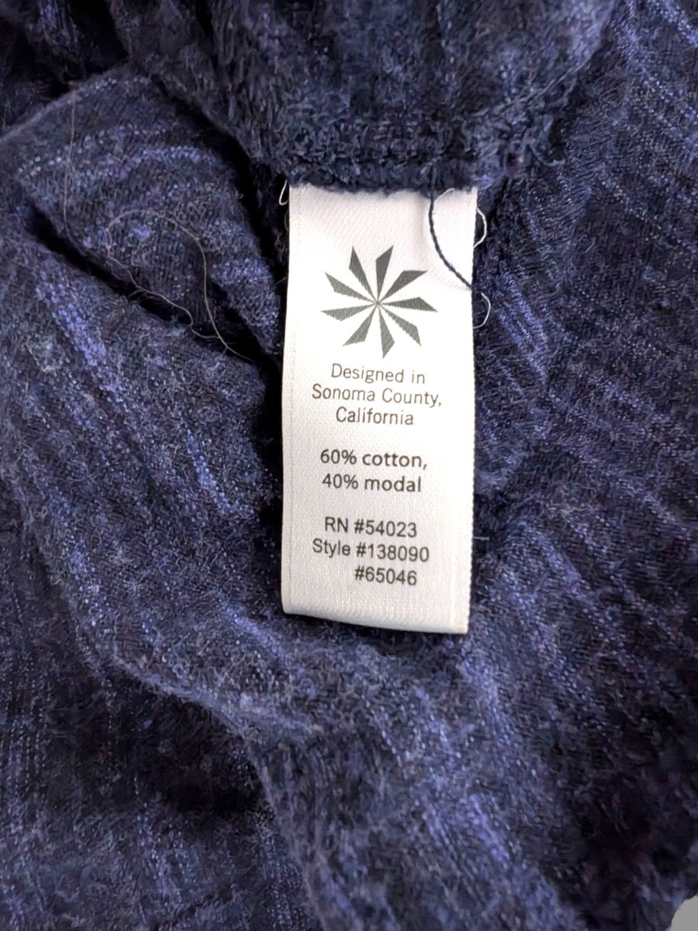 Athleta Fastest Track Long Sleeve Top Size XS Blue Space Dye - Picture 4 of 6